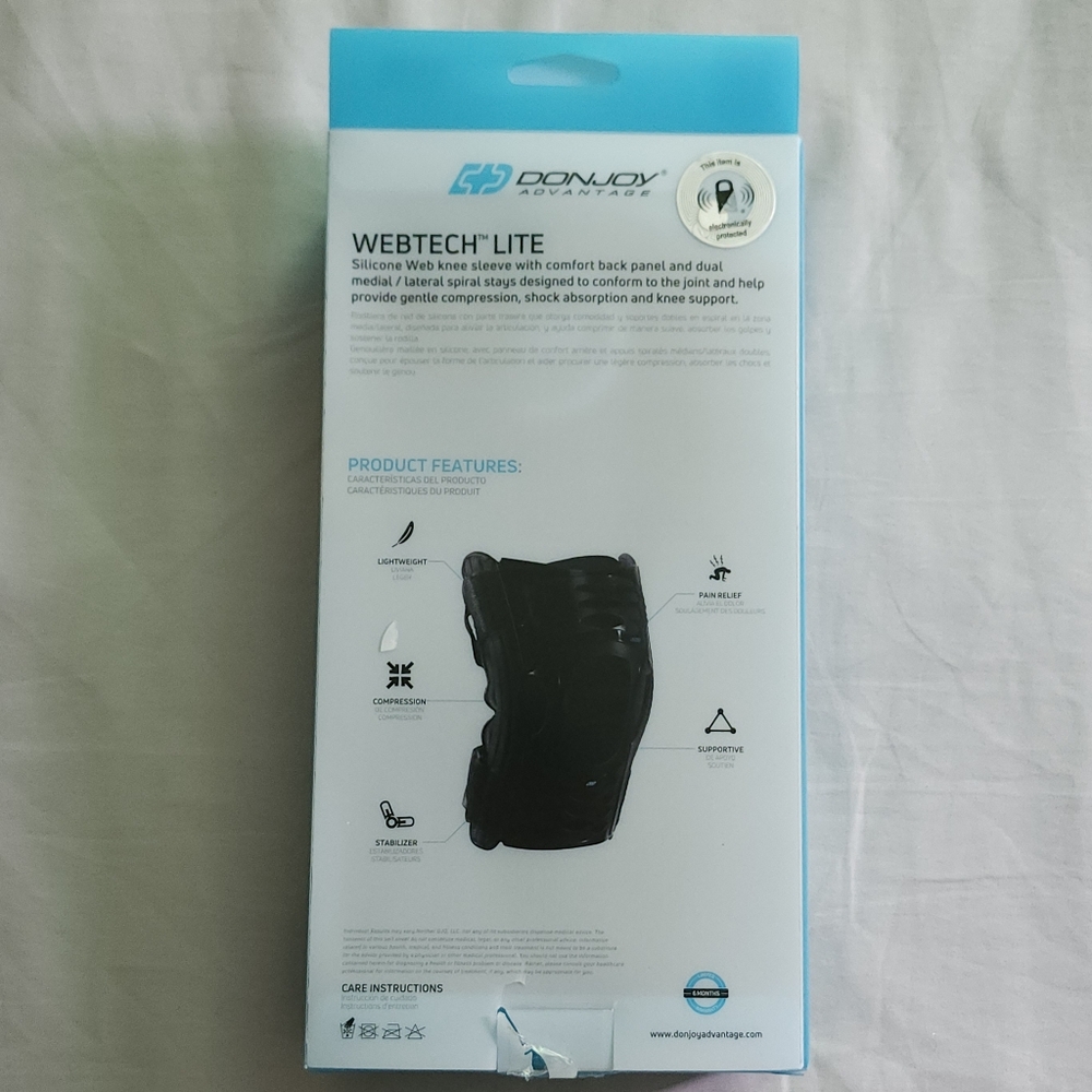 BLACK FRIDAY SALE - Knee Sleeve Size LARGE, NIB DonJoy Advantage - Picture 4 of 6